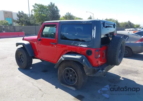 2013 Jeep Wrangler Sport z USA, uszkodzony, nr VIN 1C4AJWAG6DL704031